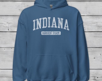 Indiana Athletic Sports Design JS02 Unisex Hoodie