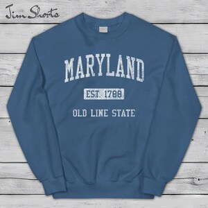 Maryland Athletic Sports Design JS04 Unisex Sweatshirt