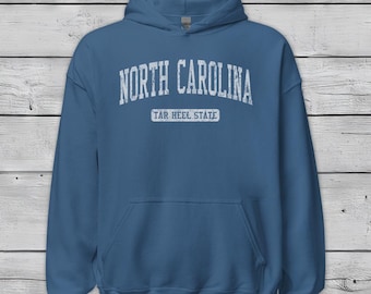 North Carolina Athletic Sports Design JS02 Unisex Hoodie