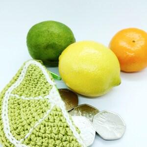Lime Coin Purse Crochet Pattern - Etsy
