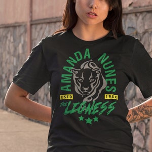 amanda nunes lioness shirt