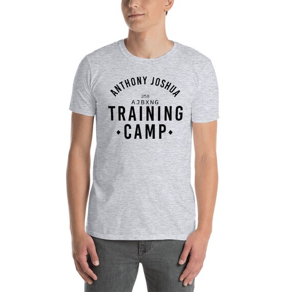 anthony joshua training camp t shirt