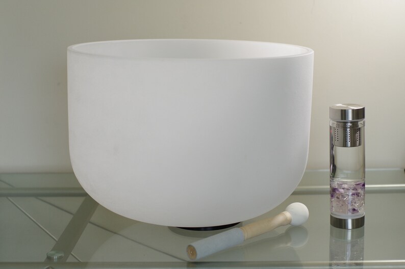 SUPVOX Clear Acrylic Singing Bowl Mallet - Crystal Striker For Meditation, Yoga & Sound Baths With Pure Sound Quality