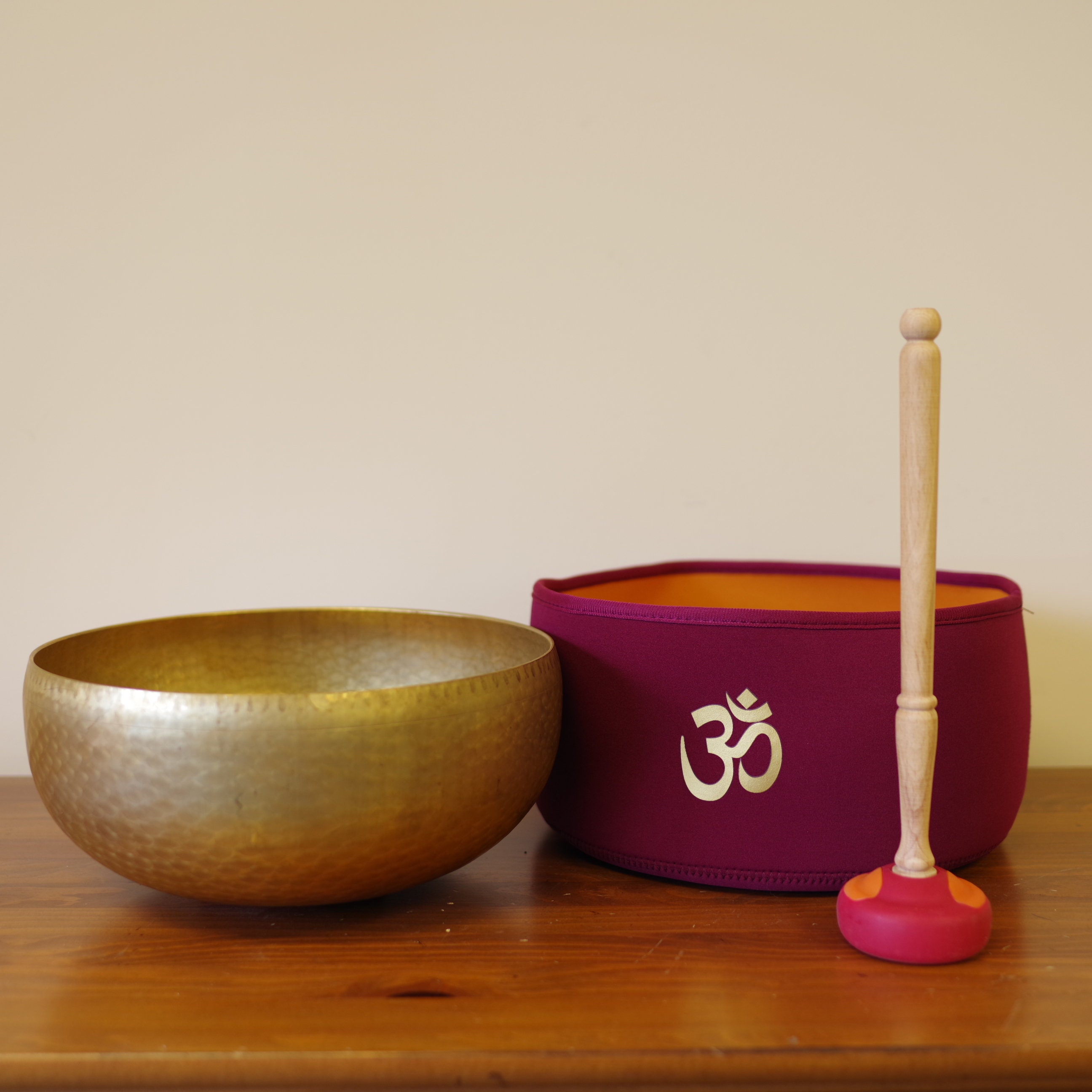 thumbnail image 2 of Tibetan Singing Bowl Set With Mallets – Handmade In Nepal – Meditation & Sound Healing 2 of 4