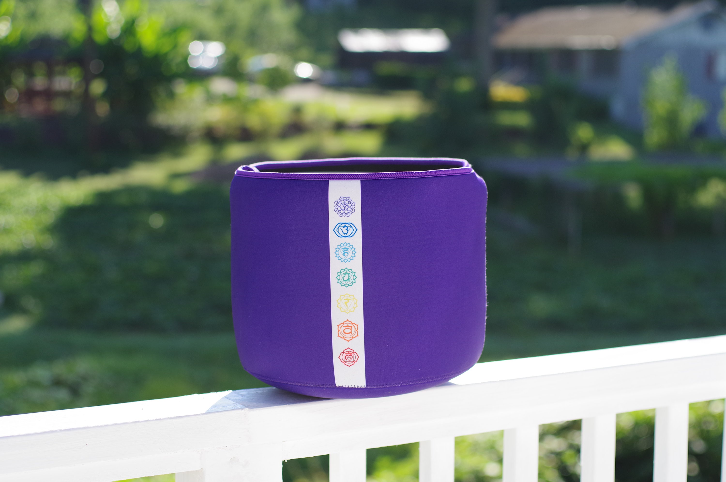 432Hz クリスタルシンギングボウルセット：7チャクラフロステッド