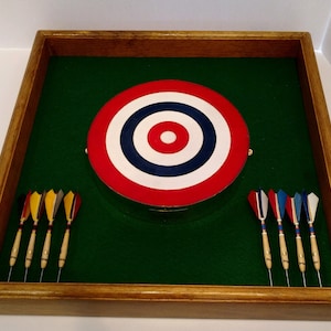Belgische dartbord set en achtergrond surround
