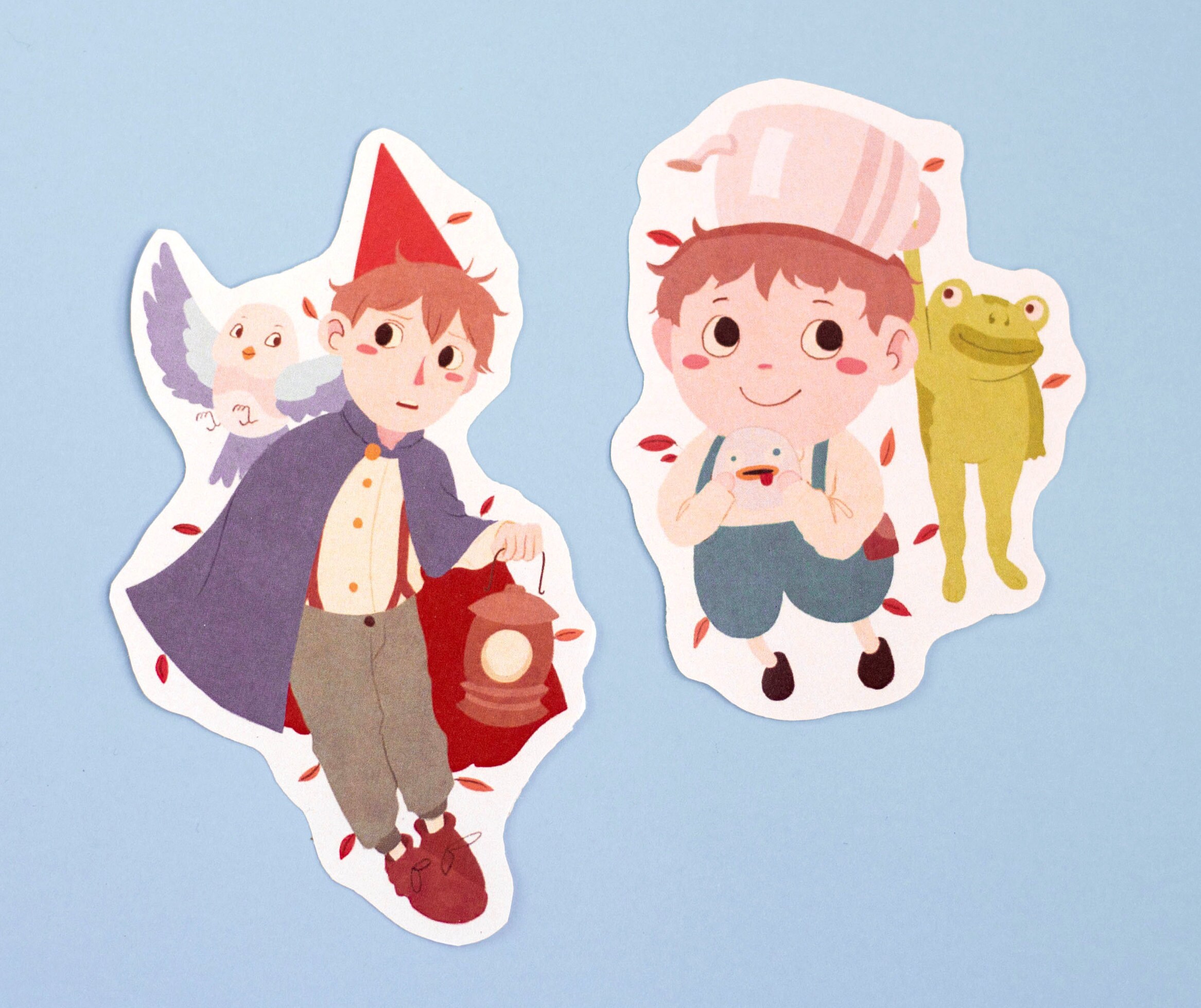Over the garden wall sticker pack/sticker set Wirt and Greg Etsy