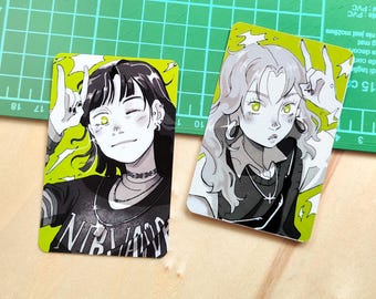 Green yuri photocards | Mitsuaya photocards, The guy she was interested in wasn't a guy at all, tgswiiwagaa, kinioto