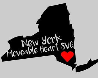 New York State Svg | Etsy