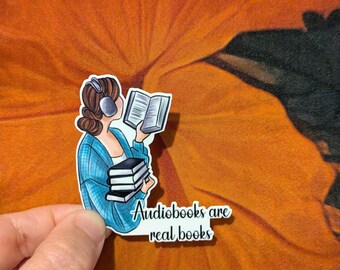 Audiobooks are real books