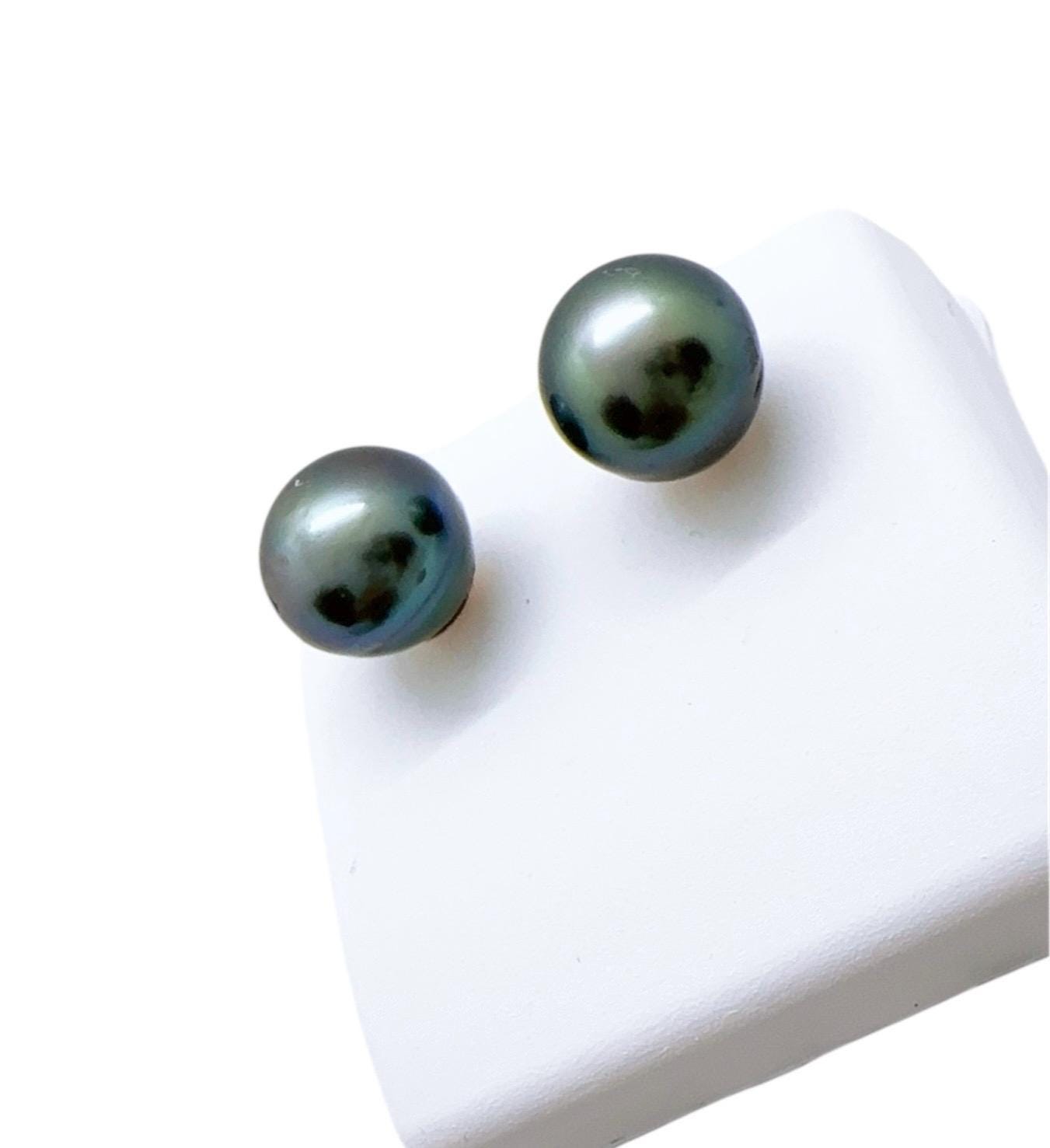 Orecchini A Sfera In Argento Placcato Con Cristalli Swarovski - Diametro 10 Mm - Colori Azzurro, Verde Acqua E Trasparente - 4