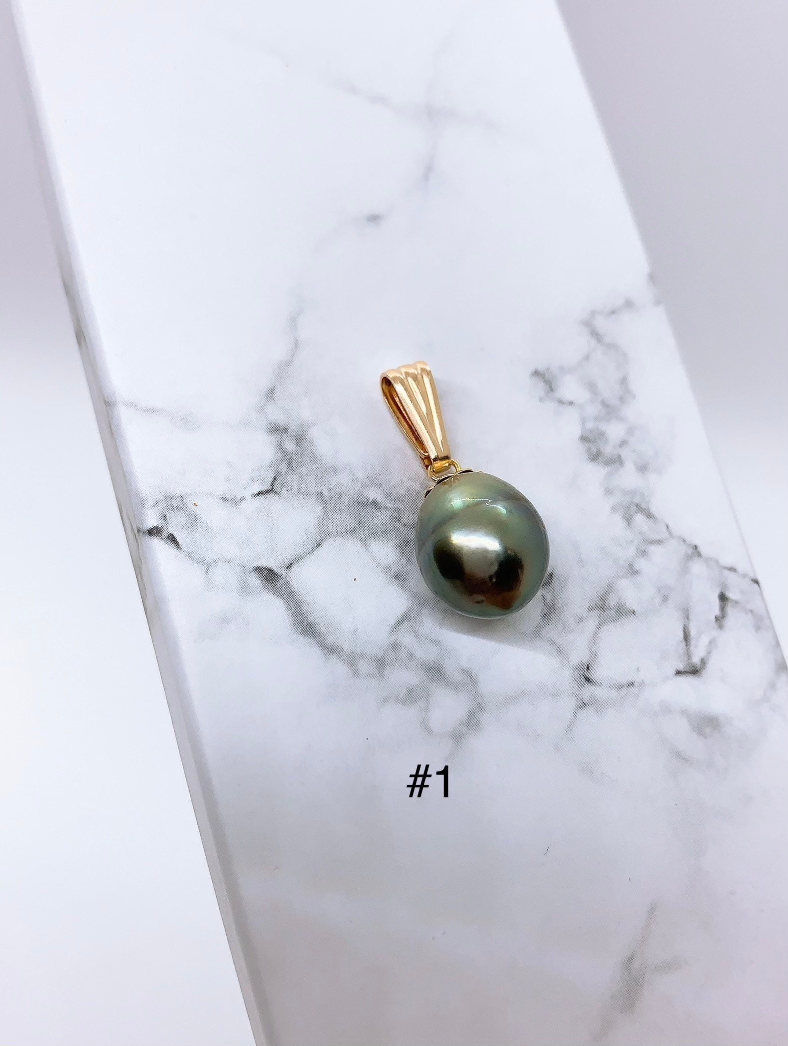 ネックレス・ペンダント TATIANA 14k gold field mignon pearl point necklaceNZ1141 170 11.5mm to 13mm Tahitian Single Teardrop Pearl 14kt Gold Fill