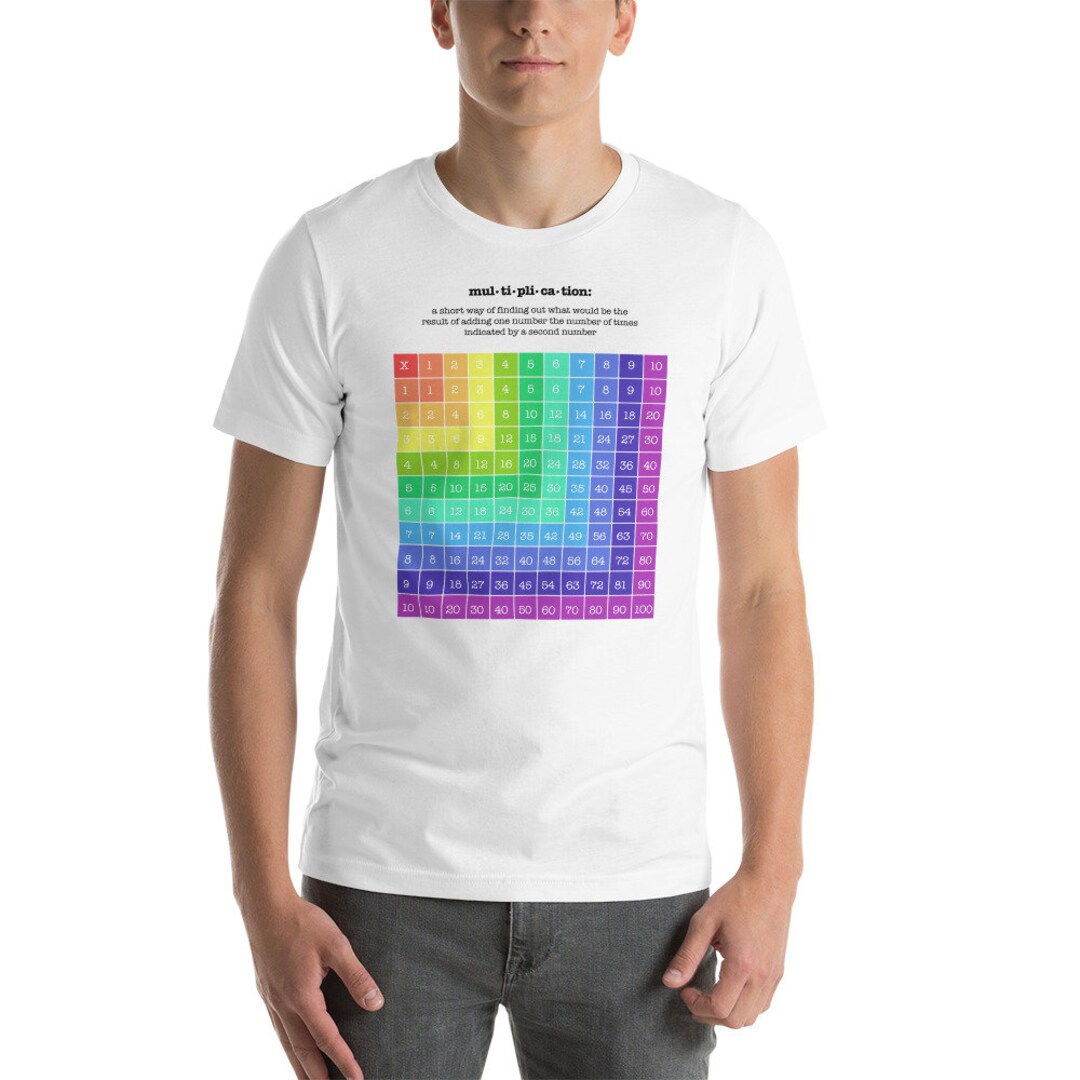 Multiplication Shirt, Preschool Shirt, Teacher Shirt, School Shirt ...