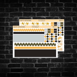 Spring Vibes Washi Planner Stickers