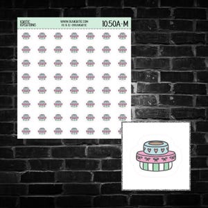 Washi Tape Sticker Sheet