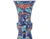 Vintage Porcelain Japanese vase - Imari Porcelain Vase