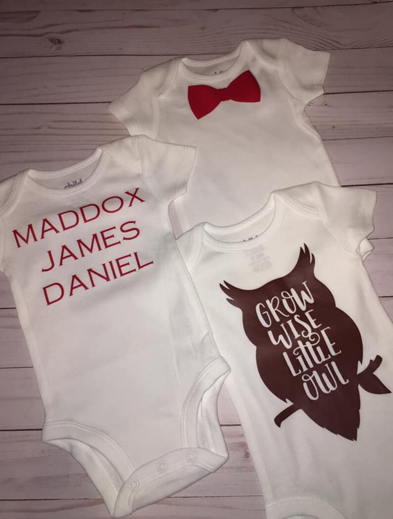 Bow Tie Baby Boy Body Suit