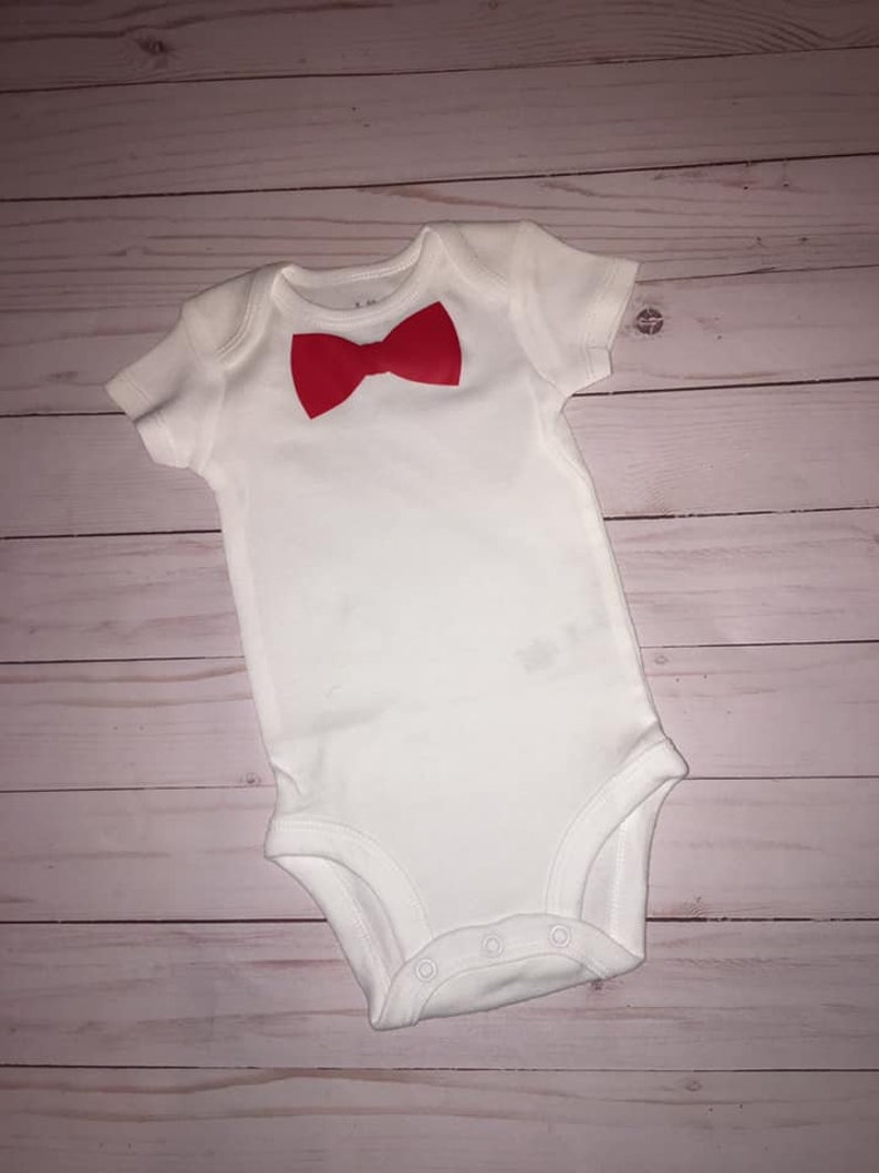 Bow Tie Baby Boy Body Suit