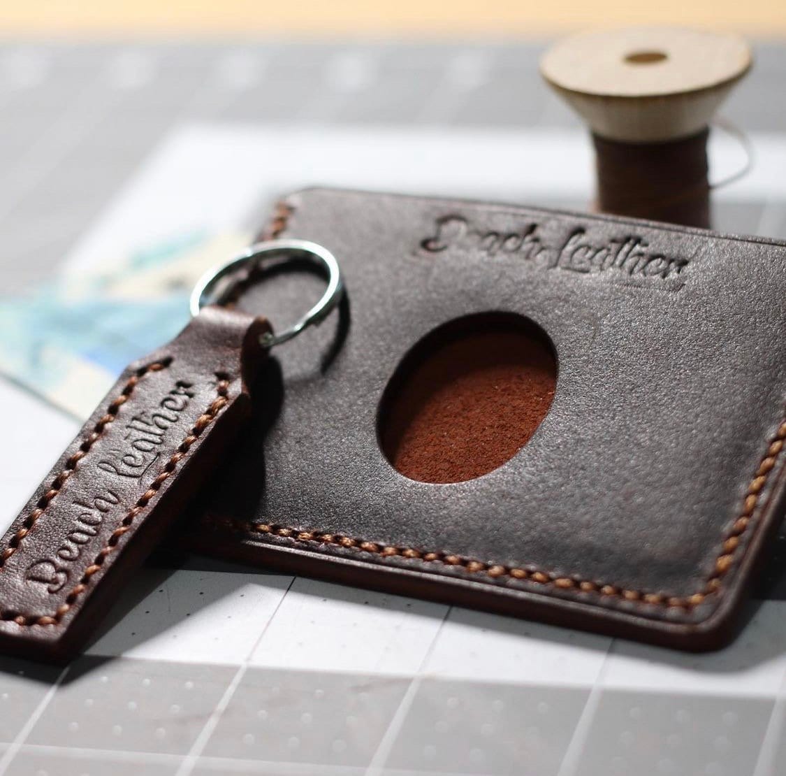 EDC wallet minimalist leather wallet slim wallet mens gift Etsy 日本