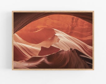 Antelope Canyon Print, Digital Print, Downloadable Print, Canyon Photo, Digital Download, Landscape Photography, Travel Print