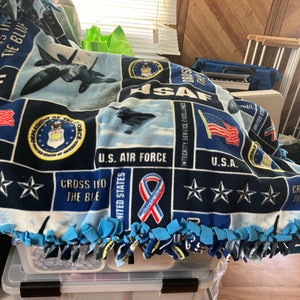 Military Fleece Blanket