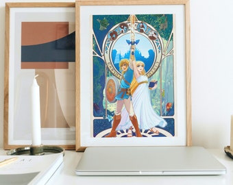 It&#39;s Dangerous to Go Alone- Art Print