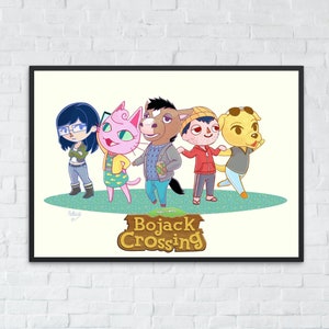 Bojack Crossing- Art Print