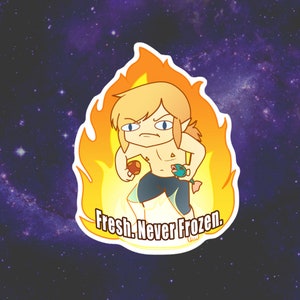 Breath of the Wild- Fresh Never Frozen Sticker and Pin