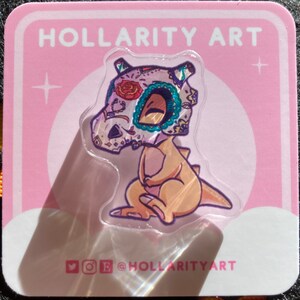 Sugar Skull Cubone Pin