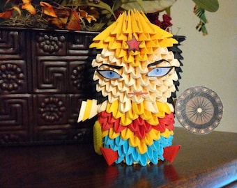 superhero inspired origami