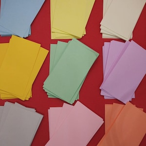 Precision-Cut Origami Paper Pieces – Assorted Colors & Sizes for DIY Folding, 3D Crafts, Modular Art, and Custom Paper Projects
