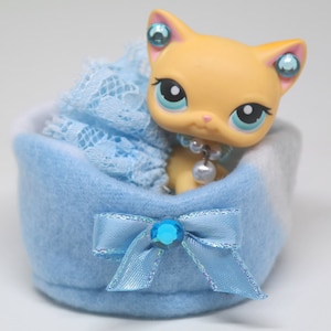 リトルペットショップのカスタムベッド衣装ドレスかわいい衣装アクセサリー