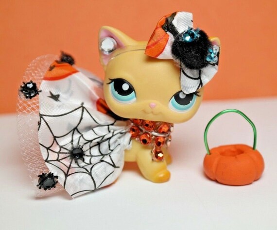 For Littlest Pet Shop Custom Accessories Collar Bow Outfit Clothes NO LPS 