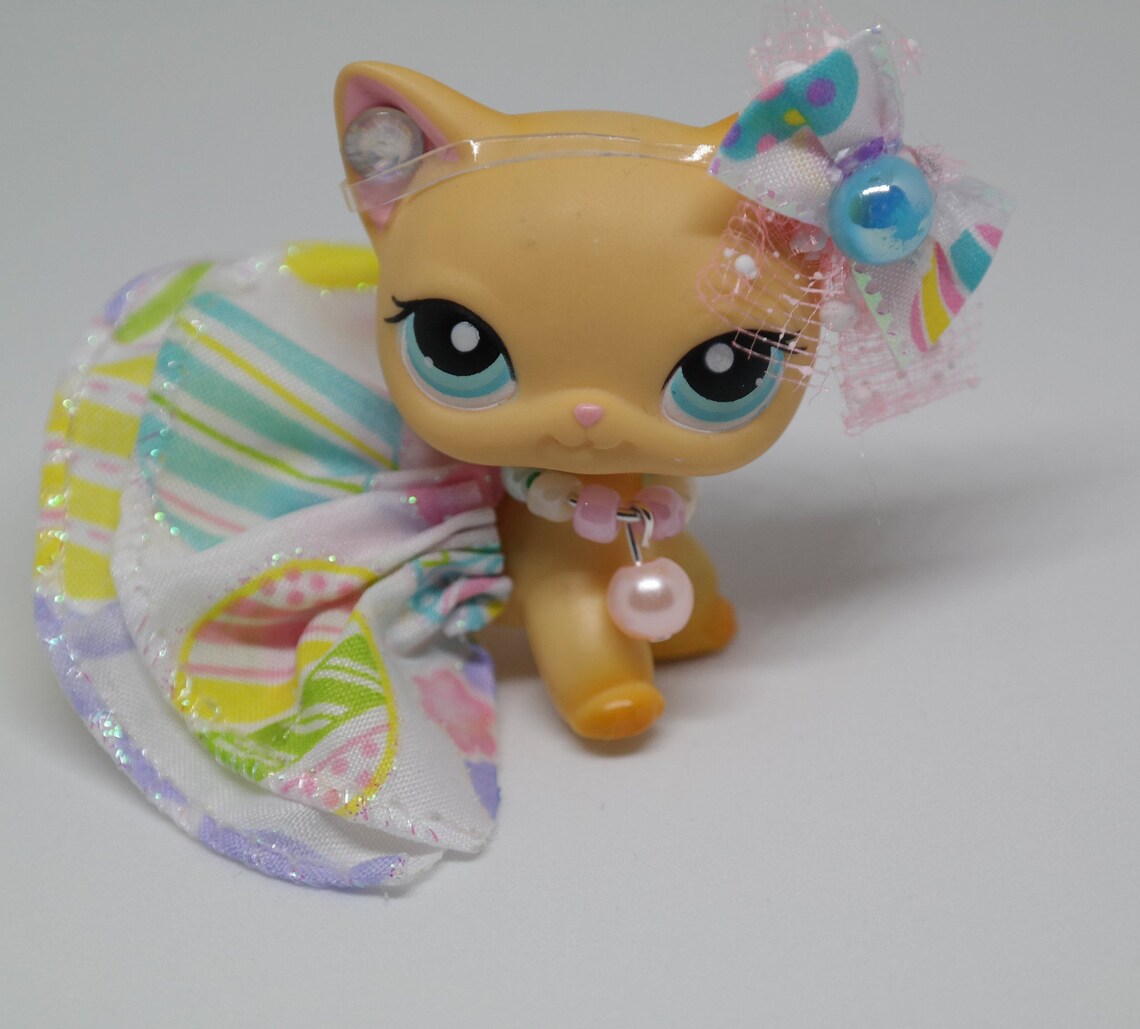 For Littlest Pet Shop Custom Accessories Collar Bow Outfit NO Etsy