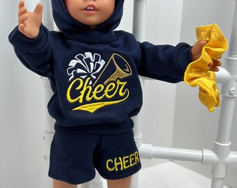 Cheer Hoodie to Fit American Girl Doll - Etsy