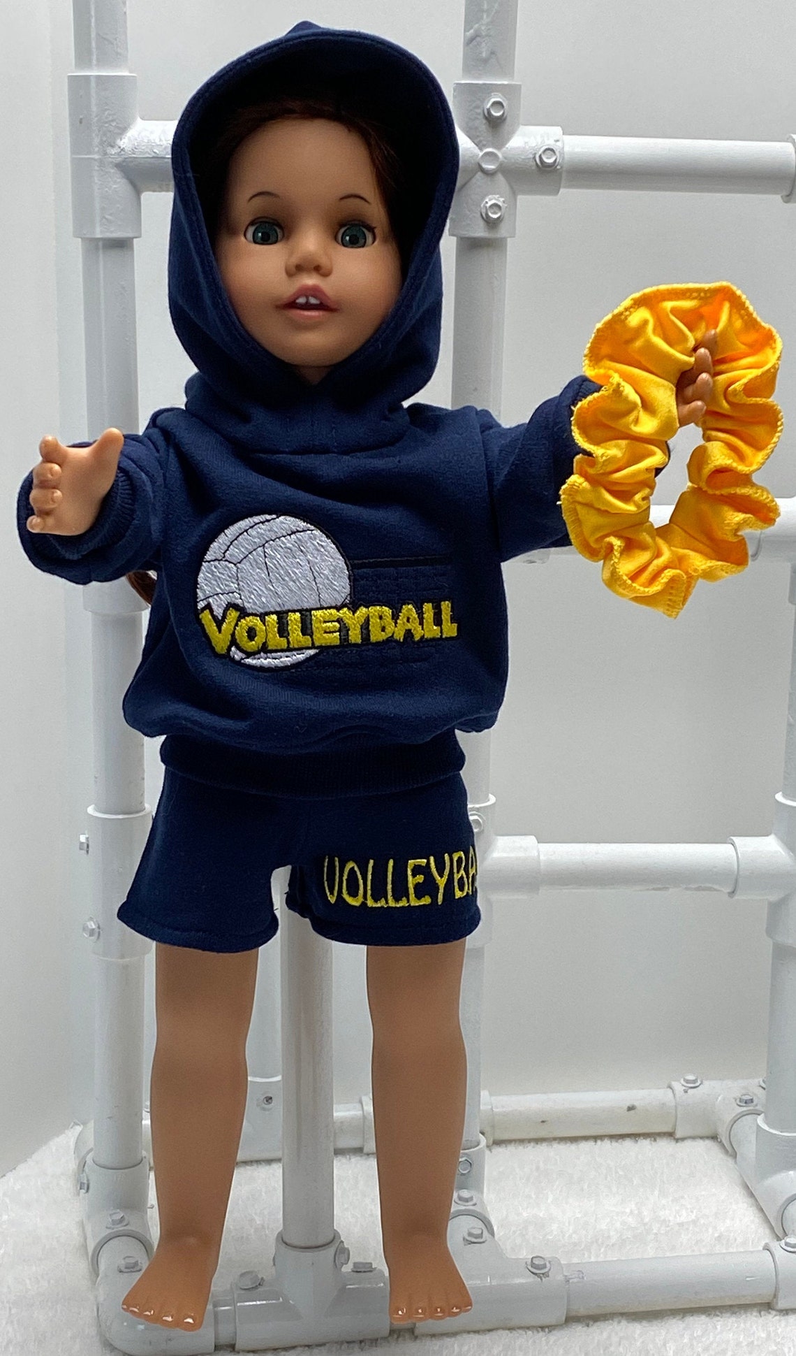 Volleyball Outfit Fits American Girl Doll Etsy