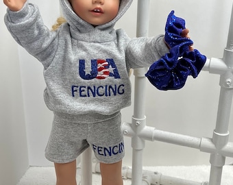 USA Fencing to fit American Girl Doll