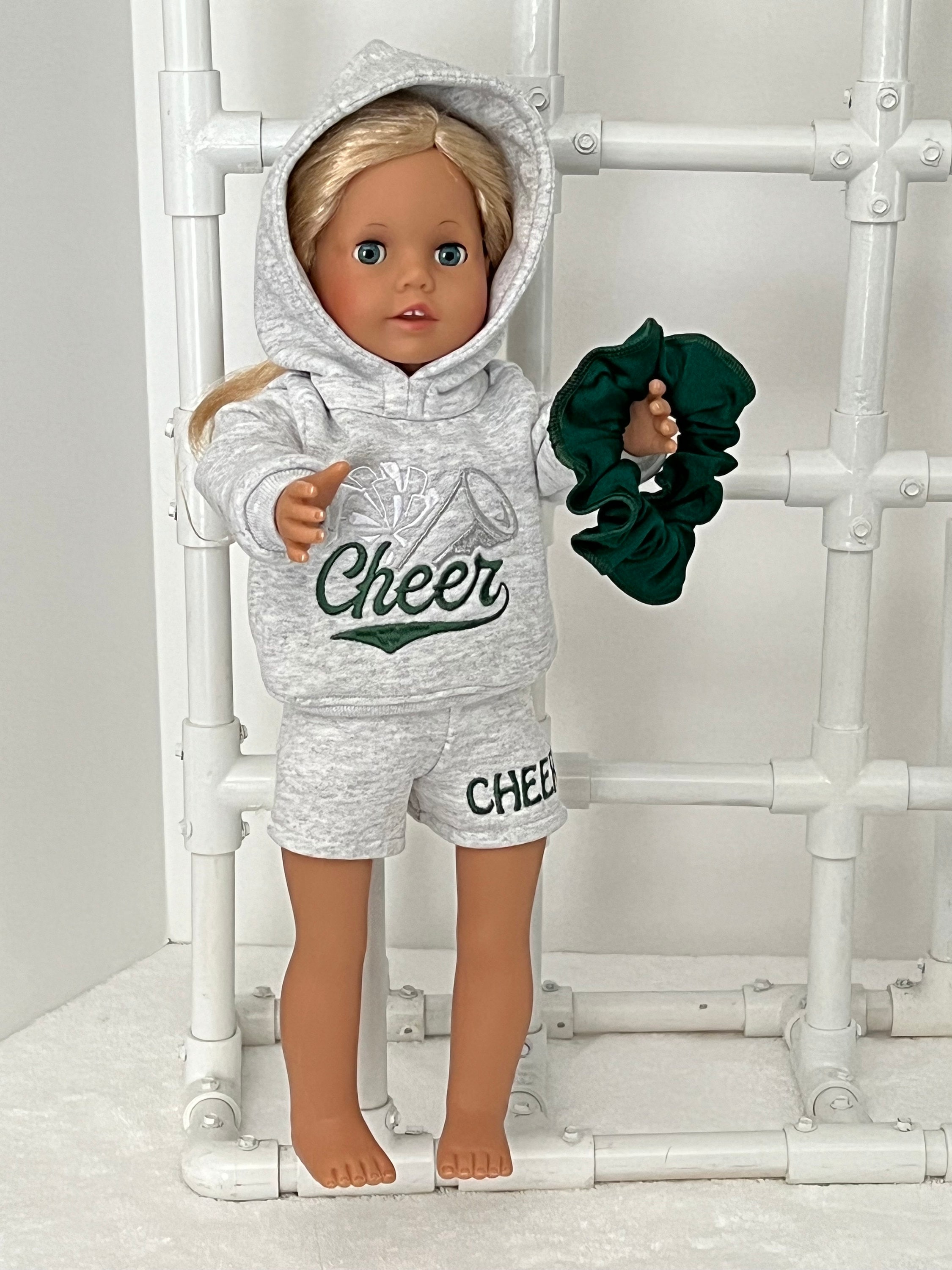Cheer Hoodie to fit American Girl Doll