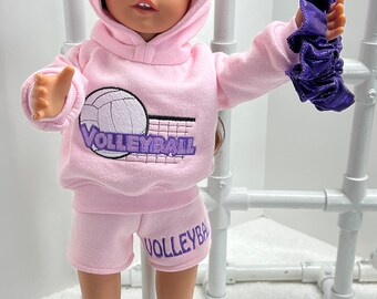 Traje de voleibol para muñeca American Girl