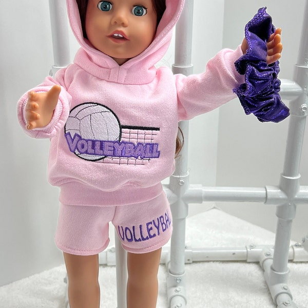 Volleyball Outfit Doll Etsy