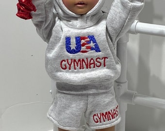 USA Gymnast to fit American Girl Doll