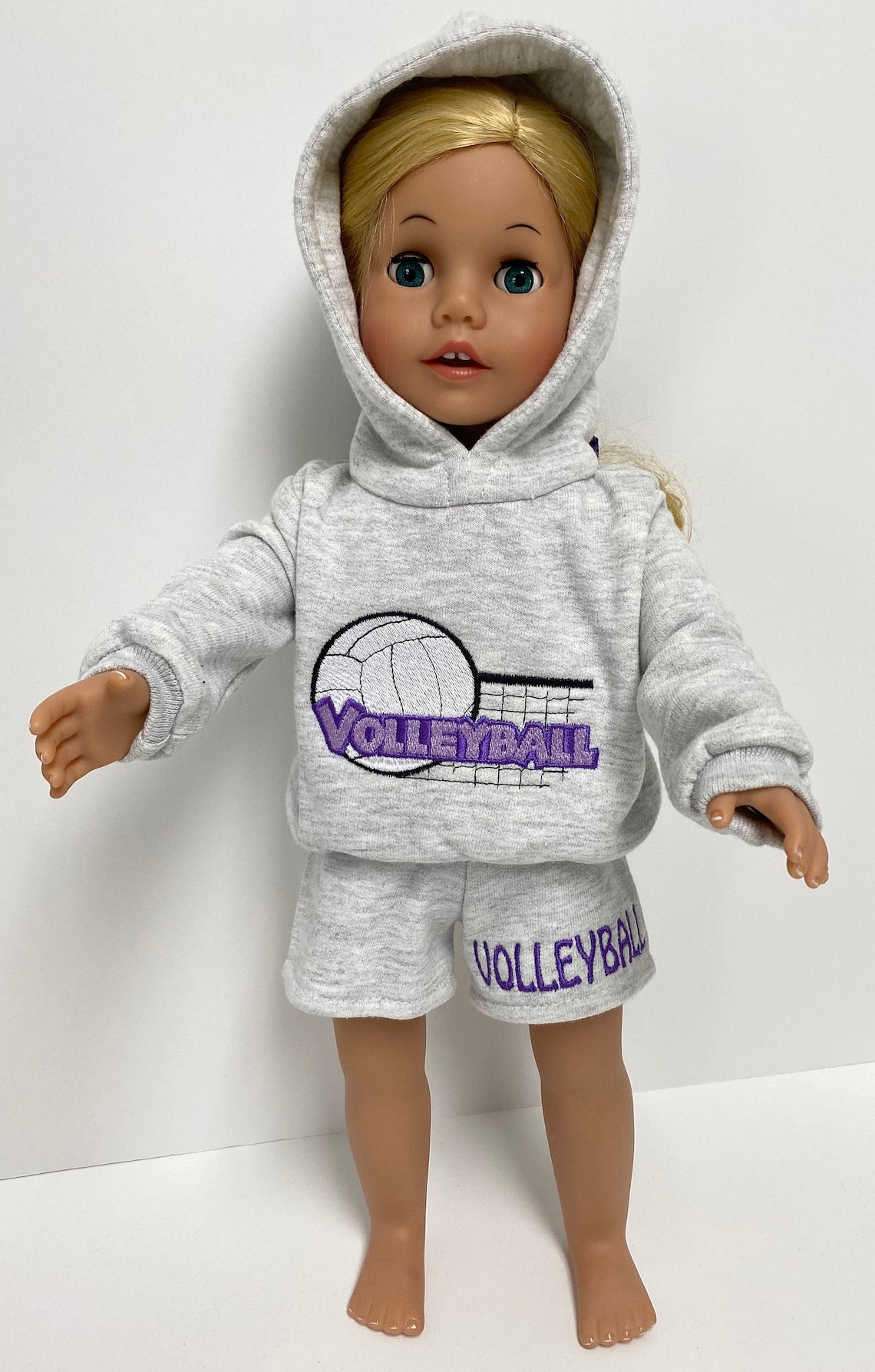 Volleyball Outfit fits American Girl Doll Etsy