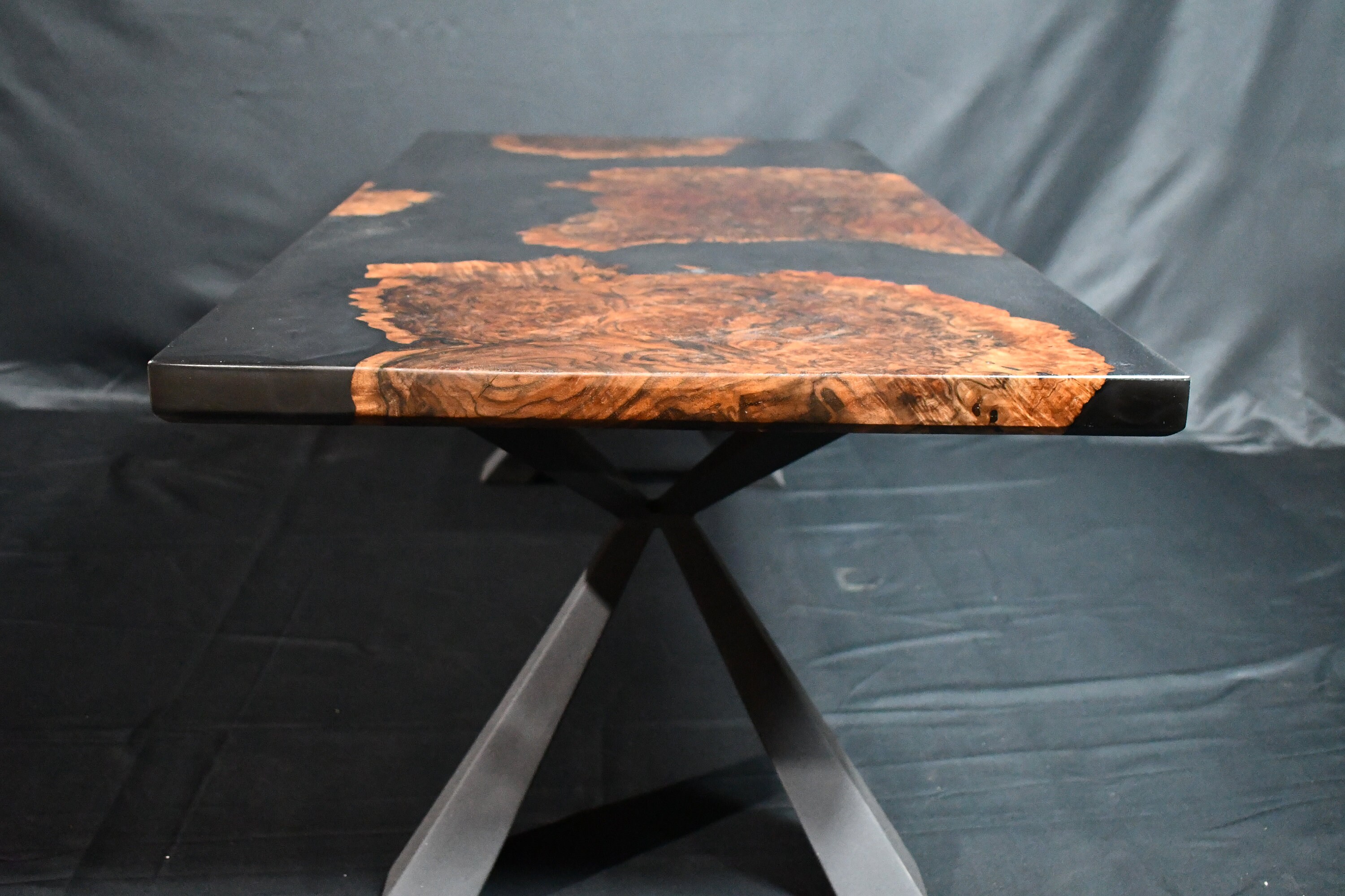 Handmade Walnut and Epoxy Coffee Table Etsy