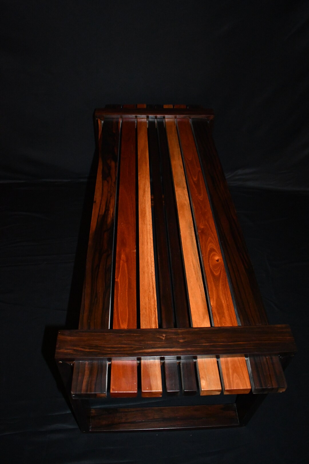 Exotic Wood Coffee Table, Ebony, Molave, Unique, Handmade, Natural Wood