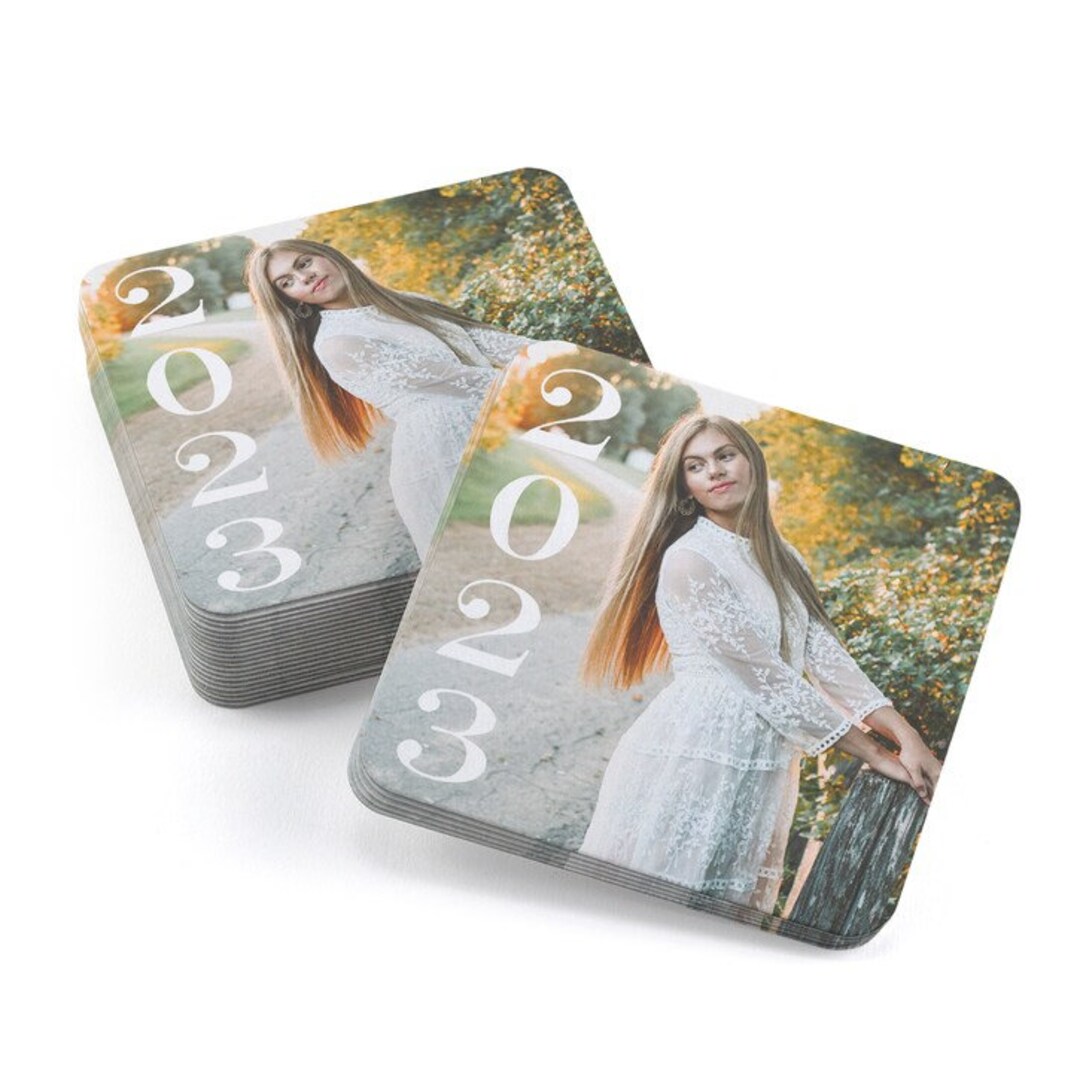 Custom Graduation Coasters set of 50 Personalized Grad Etsy
