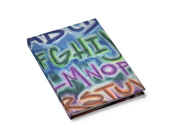 Cuaderno de bocetos del alfabeto