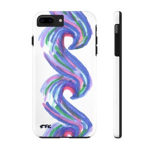 Waves Phone Case, iPhone Case, iPhone 7 Case, iPhone 8 Case, iPhone 11, iPhone 12, iPhone 13, Ocean, Waves, iPhone 14
