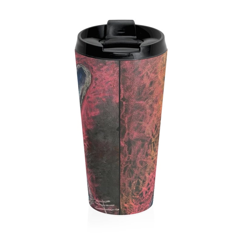 Stainless Steel Travel Mug Rock This Electric Guitar Travel Etsy