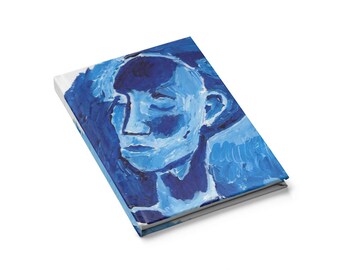 Blue Girl - Sketchbook - Blank - EF Kelly