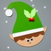 Paper Elf Craft, Christmas Elf Printable Template, Holiday School Craft ...
